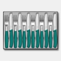 Victorinox - Bestekset SWISS CLASSIC, 12-delig, turkoois
