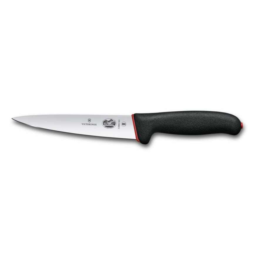 Victorinox - Couteau à découper la viande DUAL GRIP 16 cm noir