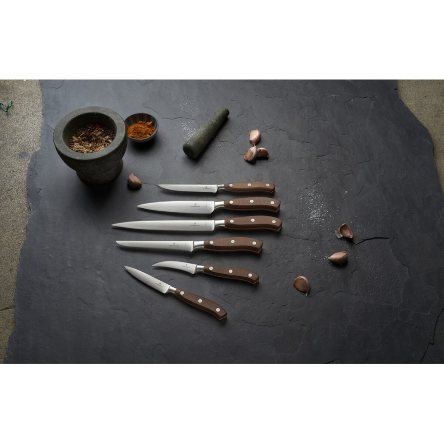 Victorinox - Couteau à fileter de cuisine GRAND MAITRE 20 cm érable
