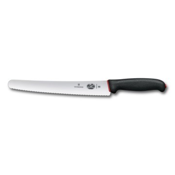 Victorinox - Couteau à pain DUAL GRIP 26 cm noir
