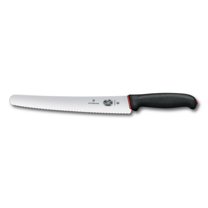 Victorinox - Couteau à pain DUAL GRIP 26 cm noir