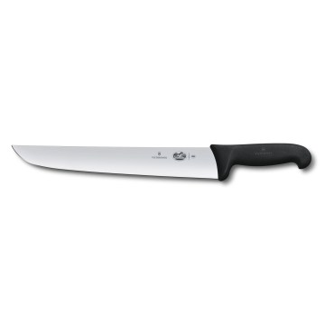 Victorinox - Couteau de boucher FIBROX 31 cm noir