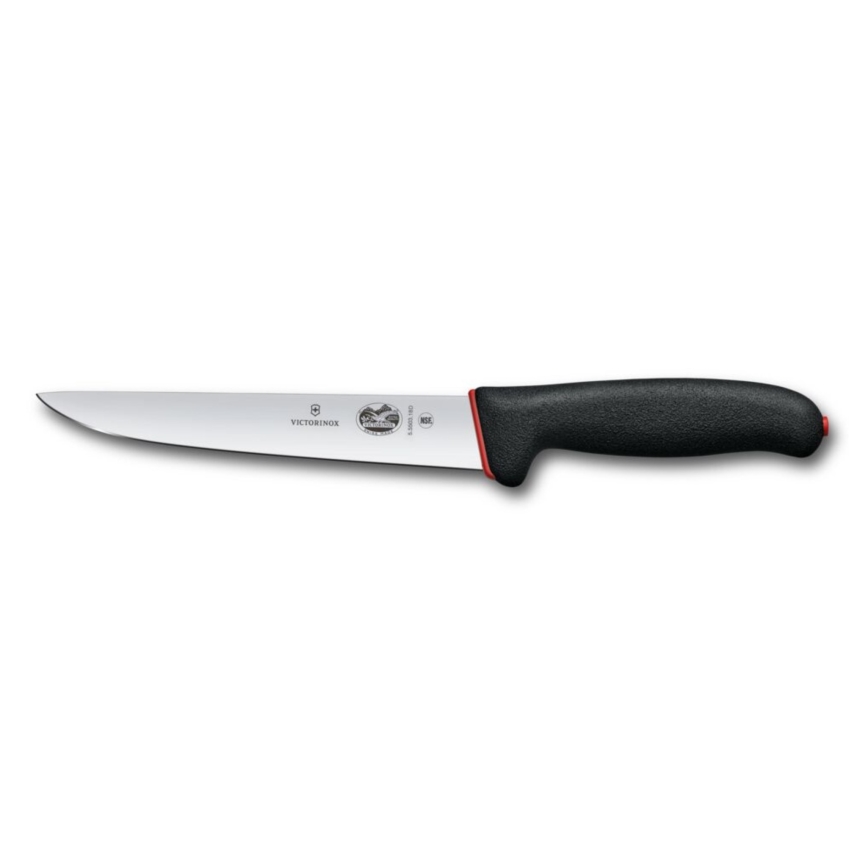 Victorinox - Couteau de cuisine DUAL GRIP 18 cm, noir