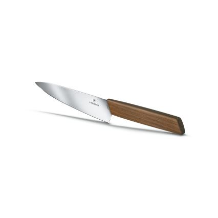 Victorinox - Couteau de cuisine SWISS MODERN 22 cm noyer