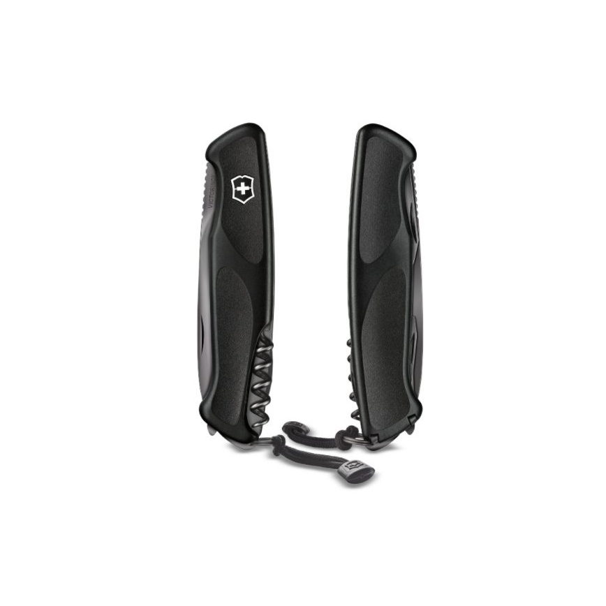 Victorinox - Couteau de poche multifonction 13 cm / 12 fonctions noir