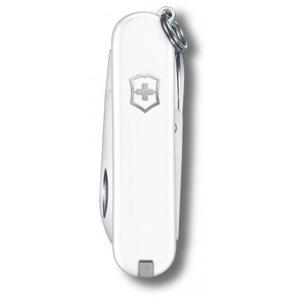 Victorinox - Couteau de poche multifonction 5,8 cm / 7 fonctions blanc