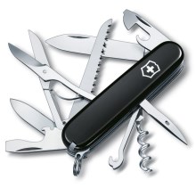 Victorinox - Couteau de poche multifonction 9,1 cm / 15 fonctions noir