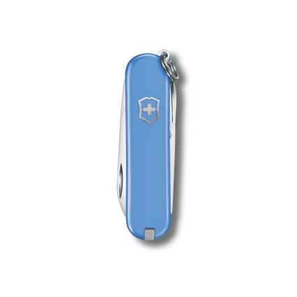 Victorinox - Couteau de poche multifonction CLASSIC SD 5,8 cm/7 fonctions bleu clair