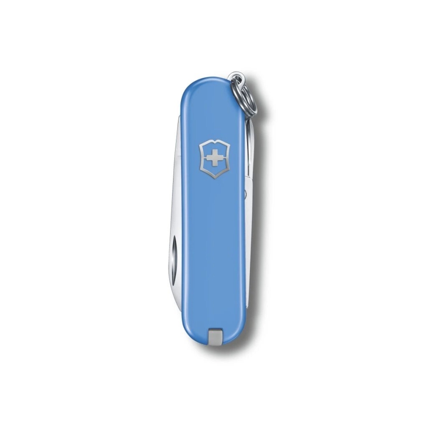 Victorinox - Couteau de poche multifonction CLASSIC SD 5,8 cm/7 fonctions bleu clair