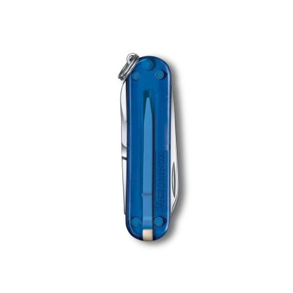 Victorinox - Couteau de poche multifonction CLASSIC SD 5,8 cm/7 fonctions bleu foncé