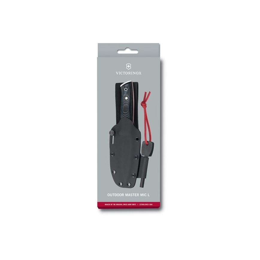 Victorinox - Couteau d'extérieur 22 cm noir/chrome