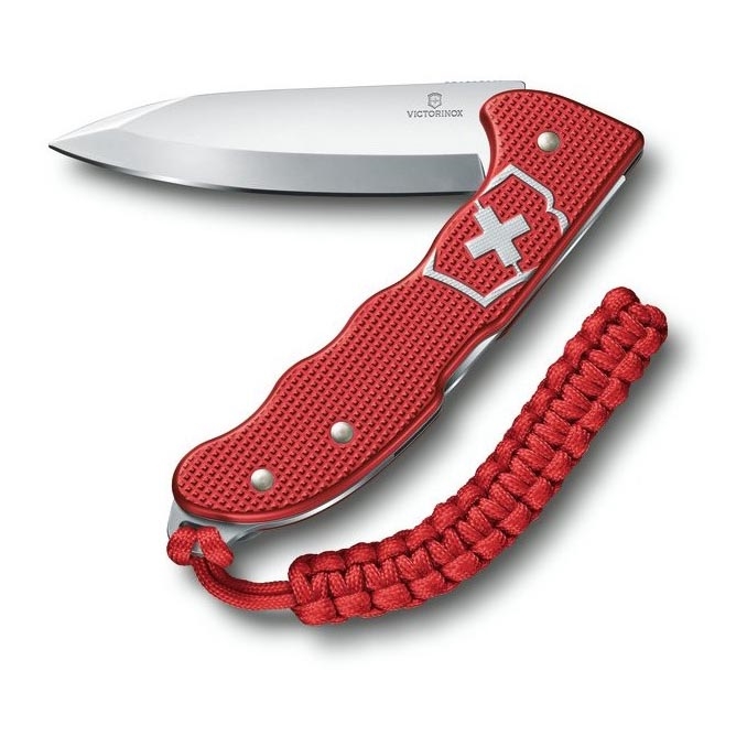 Victorinox - Couteau pliable avec cran de sureté 13 cm rouge