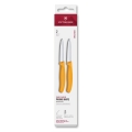 Victorinox - Ensemble de 2 couteaux à légumes SWISS CLASSIC 8 cm, jaune