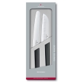 Victorinox - Ensemble de 2 couteaux de cuisine SWISS MODERN, noir