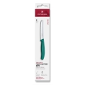 Victorinox - Ensemble de 6 couteaux à légumes SWISS CLASSIC 11 cm turquoise