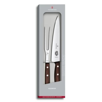 Victorinox - Ensemble de découpe WOOD, 2 pièces en érable
