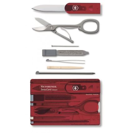 Victorinox - Multifunctionele set 10 functies rood