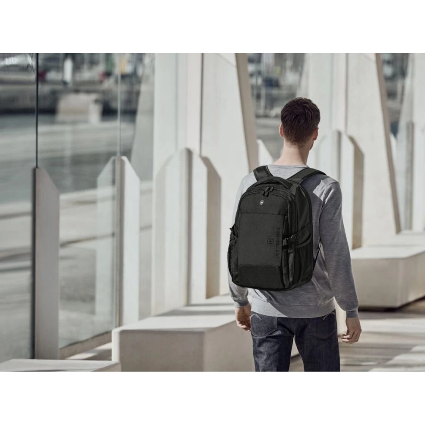 Victorinox - Sac à dos pour ordinateur portable 16" Deluxe Vx Sport EVO 32 l noir