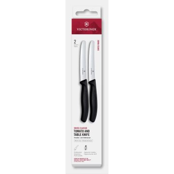 Victorinox - Set groentemessen SWISS CLASSIC 11 cm 2 st. zwart