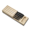 Victorinox - Set keukenmessen met opbergblok SWISS CLASSIC 6-delig beuk/beige