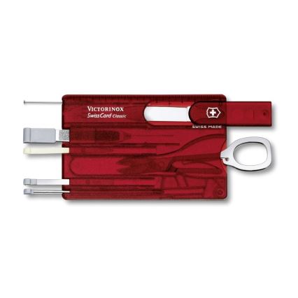 Victorinox - Set multifonction 10 fonctions rouge