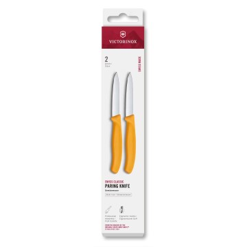 Victorinox - Set van 2 groentemessen SWISS CLASSIC 8 cm, geel