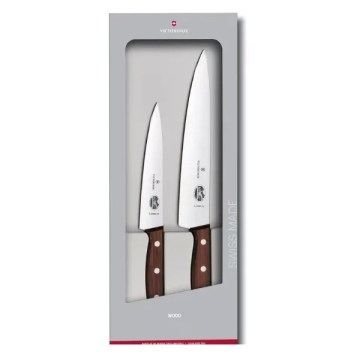 Victorinox - WOOD keukenset, 2-delig, esdoorn