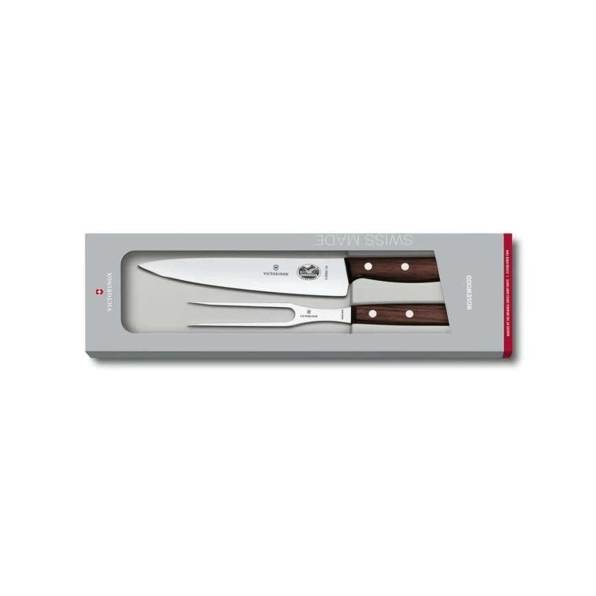 Victorinox - WOOD trancheerset, 2-delig, esdoorn