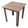 Vierkante eettafel LEVI eiken sonoma