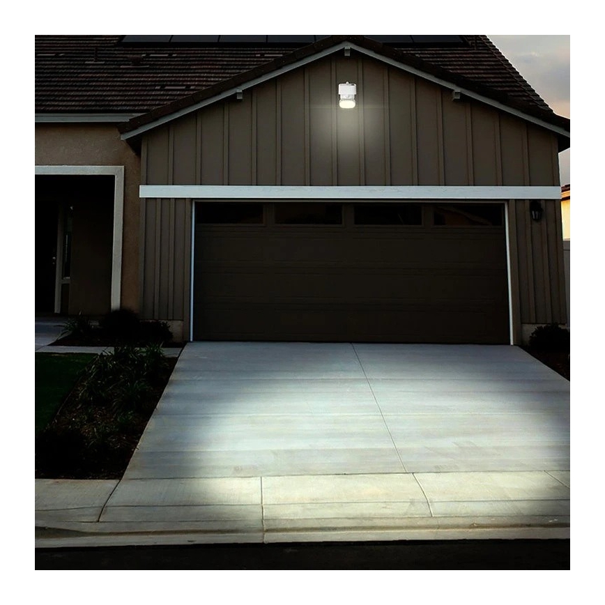 Viking - Applique murale solaire LED avec détecteur LED/1W/3,7V IP44 3000/4000K 4000 mAh