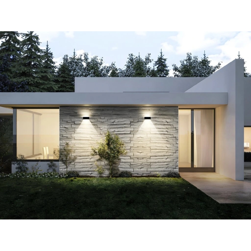 Viking - Applique murale solaire LED/1,3W/3,7V IP44 4000K 2000 mAh