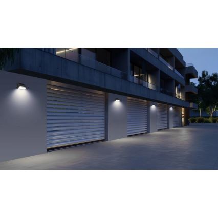Viking - applique murale solaire LED avec détecteur LED/3,7V IP54 3000/4000K 2000 mAh