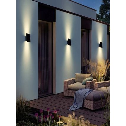 Viking - Applique murale solaire LED dimmable LED/1,5W/3,7V IP65 4000K 2000 mAh