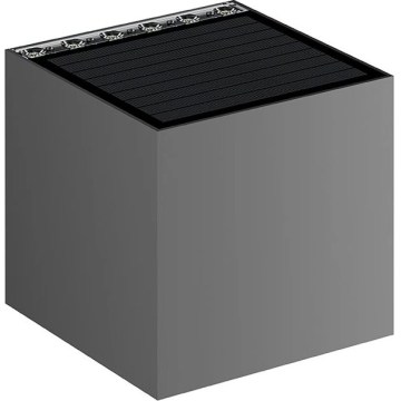 Viking - Dimbare LED-zonne-wandlamp LED/1W/3,7V IP54 4000K 2000 mAh