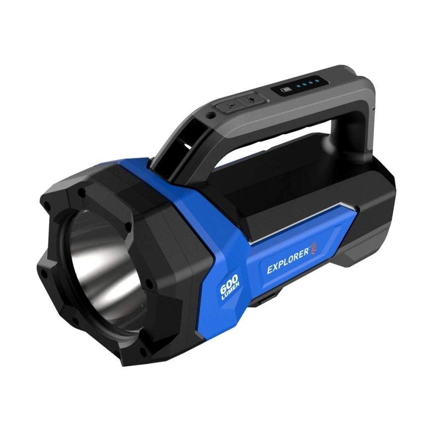 Viking - Lampe de poche LED rechargeable et dimmable LED/5V IPX4 1000 lm 8000 mAh