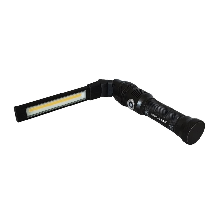 Viking - Lampe de poche LED rechargeable et dimmable LED/5V IPX4 1200 lm 5000 mAh