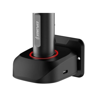 Viking - Lampe de poche rechargeable à LED à intensité réglable LED/5V IPX3 600 lm 2600 mAh