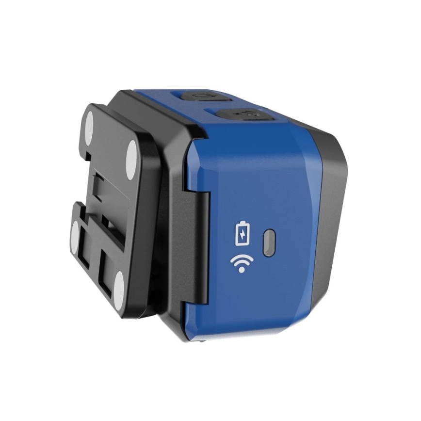 Viking - Lampe frontale LED rechargeable et dimmable équipée d'un capteur LED/5V IPX4 400 lm 3xAAA/1000 mAh