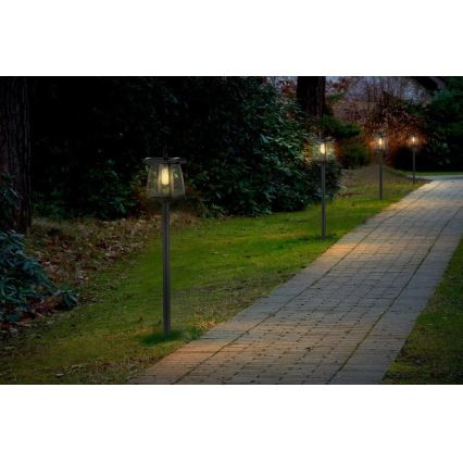 Viking - Lampe solaire LED avec capteur LED/2W/3,7V IP54 4000K 2000 mAh