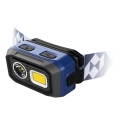 Viking - LED dimbare oplaadbare hoofdlamp met sensor LED/5V IPX4 400 lm 3xAAA/1000 mAh