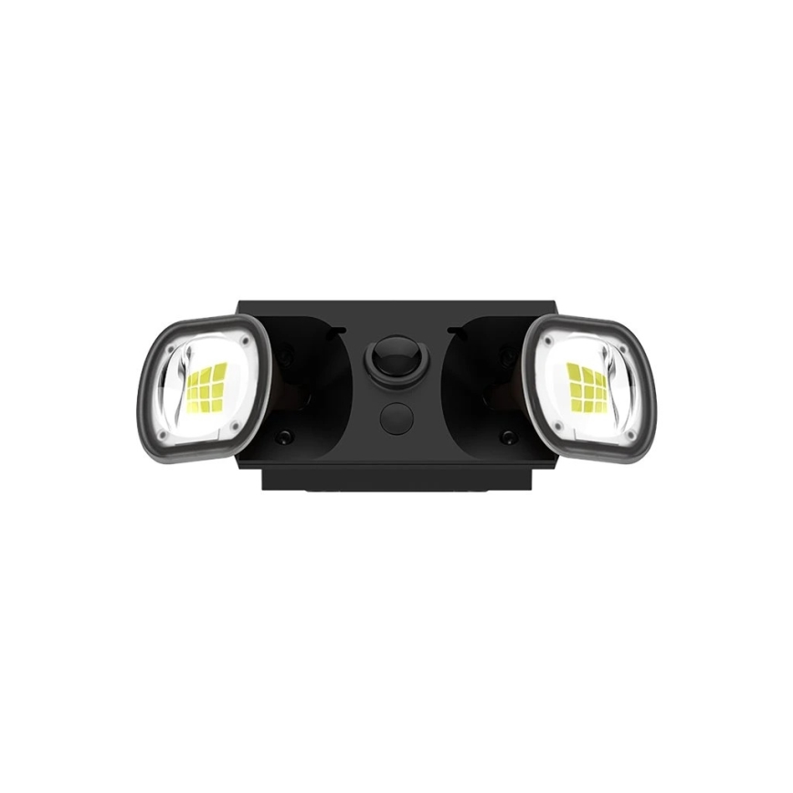 Viking - Dimbare flexibele LED-zonne-wandlamp met sensor, LED/1,3W/3,7V IP44 4000K 2000 mAh