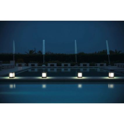 Viking - LED zonne-lamp met sensor LED/1,4W/3,7V IP54 4000K 2000 mAh