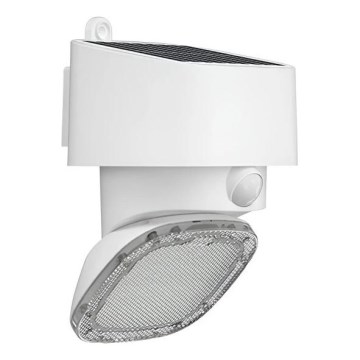Viking - LED zonne-wandlamp met sensor LED/1W/3,7V IP44 3000/4000K 4000 mAh