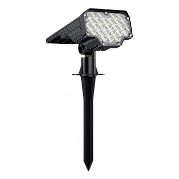 Viking - LED-zonnelamp LED/1W/3,7V IP65 6000K 2200 mAh