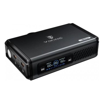 Viking - Oplaadstation met LED-display en Power Delivery 148 Wh