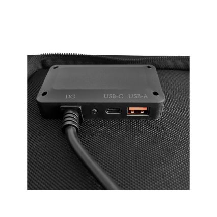 Viking - Zonnepaneel USB Power Delivery 60W/20V IPX4 zwart