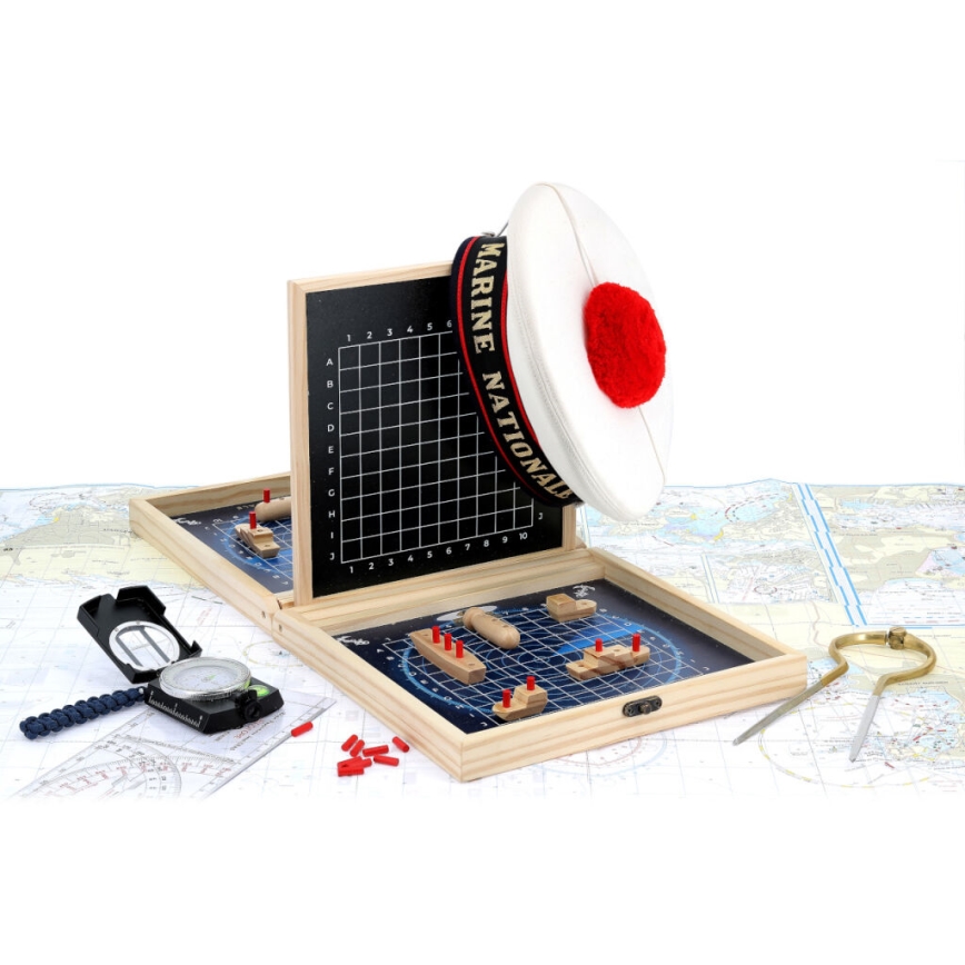 Vilac - Houten zeeslag Franse marine