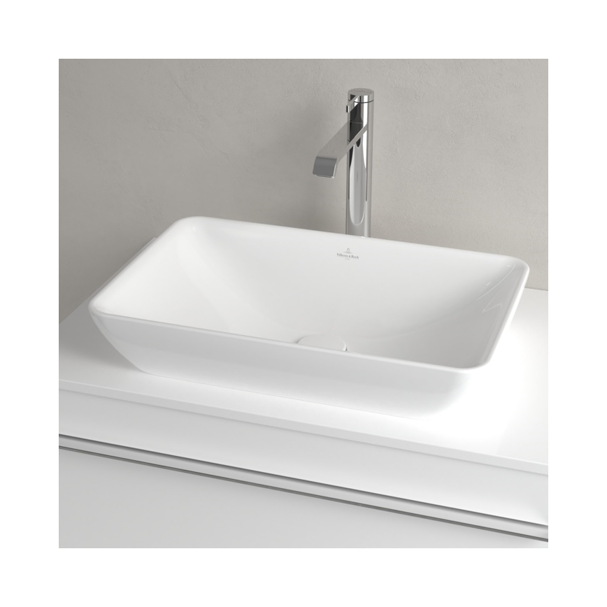 Villeroy & Boch 411355R1 - Opzetwastafel VENTICELLO 55,5x36 cm keramiek/wit