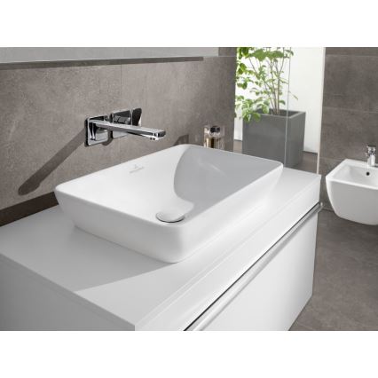 Villeroy & Boch 411355R1 - Opzetwastafel VENTICELLO 55,5x36 cm keramiek/wit