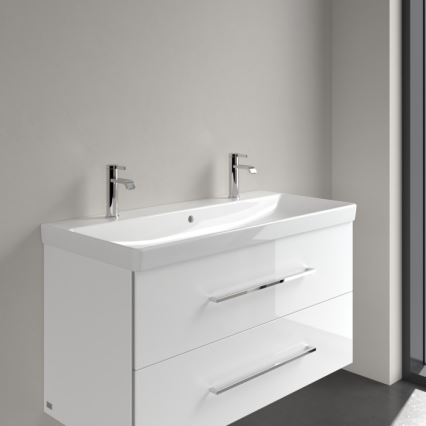 Villeroy & Boch 4156A401 - Lavabo mural AVENTO 100x47 cm céramique/blanc
